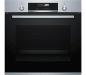 Bosch Serie 6 HBG579BS0 horno 71 L Negro, Acero inoxidable