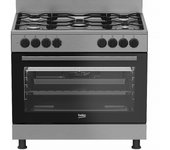 Beko GM 15120 DX NS cocina Cocina independiente Eléctrico Encimera de gas Acero inoxidable