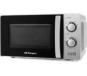 Orbegozo MIG 2138 microondas Encimera Microondas con grill 20 L 700 W Negro, Acero inoxidable