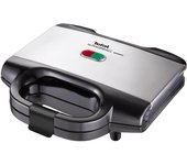 Tefal SM1552 sandwichera 700 W Negro, Acero inoxidable