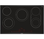Bosch Serie 8 PKM875DP1D hobs Negro, Acero inoxidable Integrado Cerámico 5 zona(s)