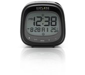 Explore Scientific RDP3007 despertador Reloj despertador digital Negro, Gris