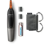 Philips NOSETRIMMER Series 3000 Recortador cómodo: nariz, orejas, cejas NT3160/10