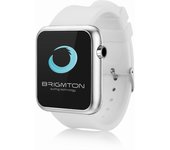 Brigmton BWATCH-BT3B Relojes inteligentes y deportivos 3,66 cm (1.44") 128 x 128 Pixeles Pantalla táctil Plata