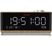 Aiwa CR-90BT despertador Reloj despertador digital Madera