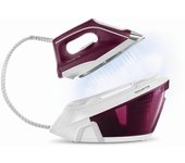 Rowenta VR8216 2200 W 1,5 L Suela Microsteam 400 Láser Borgoña, Blanco