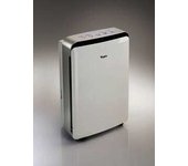 Whirlpool DE20LWS0 deshumidificador 4 L 43 dB 315 W Acero inoxidable, Blanco