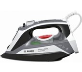 Bosch TDA70EASY plancha Plancha vapor-seco Suela Ceranium Glissée 2400 W Negro, Blanco