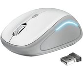 Trust Yvi FX ratón Oficina Ambidextro RF inalámbrico Óptico 1600 DPI