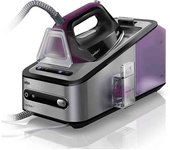 Braun CareStyle 7 IS 7144 BK Plancha vapor-seco Suela de Eloxal 2400 W Negro, Púrpura, Plata
