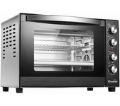 Comelec HO 4804 ICRL horno 48 L 2000 W Negro, Acero inoxidable
