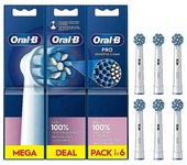 Oral-b Recambio Cepillo Dental Electrico Sensitive Clean 6 Cabezales