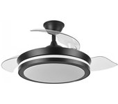 Ventilador led con aspas plegables esparta mini cct (72w)