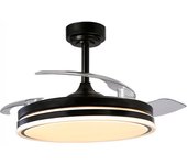 Ventilador led aspas plegables moss cct dim (72w)