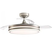 Ventilador led aspas plegables moss cct dim (72w)