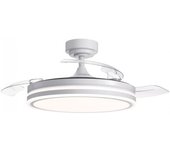 Ventilador led aspas plegables moss cct dim (72w)