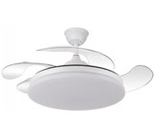 Ventilador led aspas plegables tridente cct dim (59w)