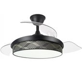 Ventilador led aspas plegables moda mini tetris (72w)