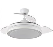Ventilador led con aspas plegables esparta mini cct (72w)