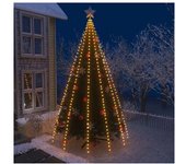 vidaXL Luces De Red Para El árbol De Navidad Con 500 Leds 500 Cm