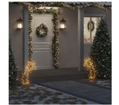 vidaXL Estrella Fugaz De Luces Navidad Con Estacas 80 Led 62 Cm