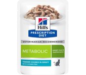 Hill´s Prescription Diet Metabolic Pescado Azul Gato Sobres 85 gr