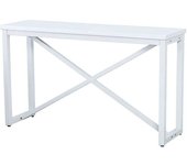Adda Home Consola blanco de madera 130x40x77cm