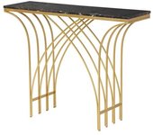 Adda Home Consola blanco de mármol 104x30x79cm