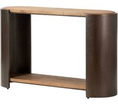 Adda Home Consola marron de madera 120x38x76cm