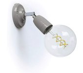 Creative Aplique de porcelana gris orientable
