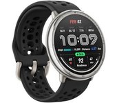 Smartwath Amazfit Active 2 con correa deportiva de silicona Negra