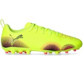 - Bota de fútbol Future 8 Play MG Niño, Unisex, Yellow Alert-Puma Black-Sun Struck, 5 UK