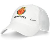 Nike - Gorra RCD Mallorca Metal Swoosh, Unisex, White