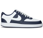 Nike - Zapatilla Court Vision Low, Hombre, Midnight Navy-White, 12 USA
