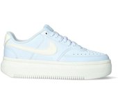 Nike - Zapatilla Court Vision Alta Mujer, Mujer, Blue Tint-Sail, 5,5 USA