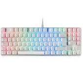 Mars Gaming MKREVOPROWBPT Blanco, Teclado Gaming RGB Mecánico, TKL+ NUM, Switch Azul, Portugués