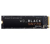 WD_BLACK SN770 NVMe SSD, 2 TB M.2 2280 Game Drive, Velocidad de lectura hasta 5150 MB/s, PCIe Gen4 NVMe, SSD de juegos de alto rendimiento.