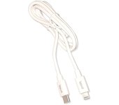iggual - Cable USB C a Lightning Carga Rapida Q3.0 3A de 100 cm | Cable Cargador iPhone Compatible con Todos los Dispositivos con Puerto de Carga Lightning - Color Blanco
