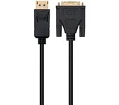 Ewent EC1442 adaptador de cable de vídeo 3 m DisplayPort DVI-D Negro