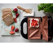 ELDOM ST11 sandwich maker 750 W Black Silver