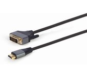 Gembird CC-HDMI-DVI-4K-6 adaptador de cable de vídeo 1,8 m HDMI tipo A (Estándar) Negro