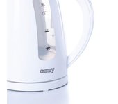 Camry CR 1255 W Hervidor de Agua Eléctrico, Filtro Anti Cal, 1,7 litros, 2200W, Libre de BPA