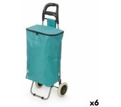 Carro de compra kinvara rs-020 no.45 turquesa 32 l 94 x 9 x 34,5 cm (6 unidades)