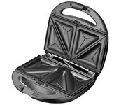 Adler AD 3040 - Sandwichera 5 en 1, multifunción, tostadora de Pan, sandwichera con Parrilla, 1200 W, gofrera de Hierro, Horno para nueces, Parrilla de Contacto, Parrilla de Doble Cara