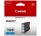 Canon PGI-1500 C Cartucho de tinta original Cian para Impresora de Inyeccion de tinta Maxify MB2050-MB2150-MB2155-MB2350-MB2750-MB2755