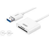 UNITEK Y-9321 lector de tarjeta USB 3.2 Gen 1 (3.1 Gen 1) Type-A Blanco