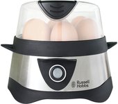 Russell Hobbs Stylo 7 huevos 365 W Negro, Acero inoxidable
