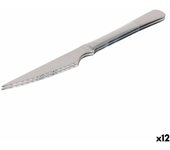 Set de cuchillos para carne quttin classic plateado acero inoxidable 21,5 x 1,9 cm 2 piezas (12 unidades)