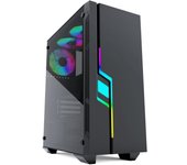 GEMBIRD Caja PC FORNAX 2000 RGB LED Strip RGB Rear Fan con Ajuste DE Color