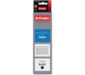 Activejet Botella de tinta AE-664Bk para impresora Epson, Recambio Epson T6641; Supreme; 100 ml; negro